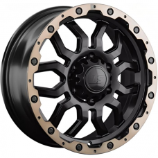 Литые колесные диски LS 1285 7.5x17 6x114.3 ET40 DIA66.1 BKS+BZSL