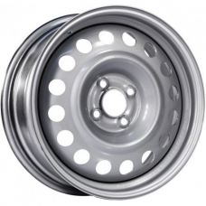 Штампованные колесные диски Trebl 64A45R 6x15 4x100 ET45 DIA54.1 Silver