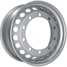 Штампованные колесные диски Asterro 10/335/281/166 8.5x24 10x335 ET166 DIA281 Silver