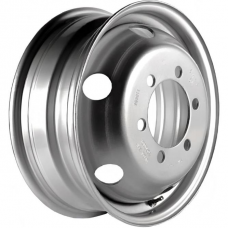 Штампованные колесные диски Asterro TC1607C 5.5x16 6x170 ET106 DIA130.1 Silver