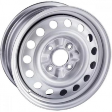 Штампованные колесные диски Steger 64A50CST 6x15 4x100 ET50 DIA60.1 Silver