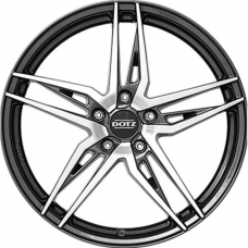 Литые колесные диски Dotz Interlagos Dark 7.5x17 5x100 ET46 DIA57.1 HBFP