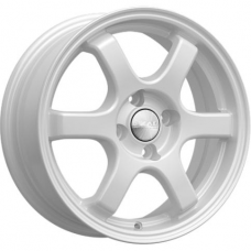 Литые колесные диски Скад Киото 6x15 4x100 ET38 DIA67.1 Белый