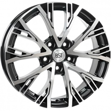 Литые колесные диски RST R207 6.5x17 5x108 ET33 DIA60.1 BKFP