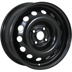 Штампованные колесные диски Trebl 64E45M 6x15 4x114.3 ET45 DIA66.1 Black