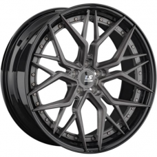 Литые колесные диски LS Forged FG35 10.5x21 5x112 ET43 DIA66.6 ALBRSD-GM/BK