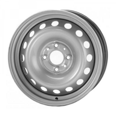 Штампованные колесные диски Trebl 64G48L P 6x15 5x139.7 ET40 DIA98.6 Silver