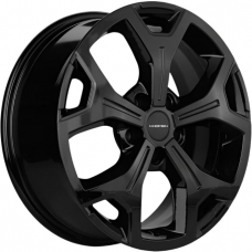 Литые колесные диски Khomen KHW 1710 7x17 5x108 ET33 DIA60.1 Black