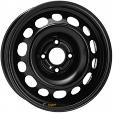Штампованные колесные диски KFZ 7432 6.5x16 4x108 ET32 DIA65.1 Black