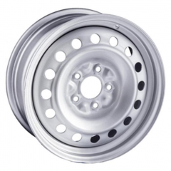 Штампованные колесные диски Arrivo AR015 P 5x14 4x98 ET35 DIA58.6 Silver
