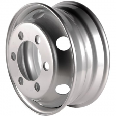 Штампованные колесные диски Asterro 6/222.25/164/125 6x16 6x222.25 ET125 DIA164 Silver
