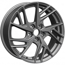 Литые колесные диски Khomen KHW 1722 6.5x17 5x108 ET33 DIA60.1 Gray