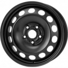 Штампованные колесные диски Magnetto 16019 6x16 4x100 ET37 DIA60.1 Black
