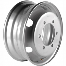 Штампованные колесные диски Sunrise 6/222/164/127 6x17.5 6x222.25 ET127 DIA164 Silver