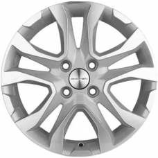 Литые колесные диски Khomen KHW 1503 6x15 4x100 ET46 DIA54.1 F-Silver-FP