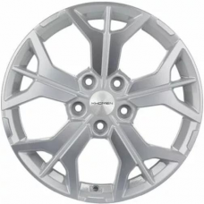 Литые колесные диски Khomen KNW 1715 7x17 5x112 ET54 DIA57.1 F-Silver-FP