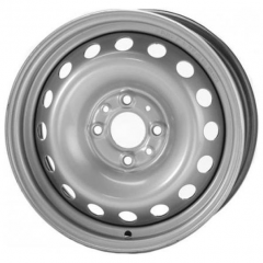 Штампованные колесные диски Magnetto 14013 5.5x14 4x100 ET49 DIA56.6 Silver