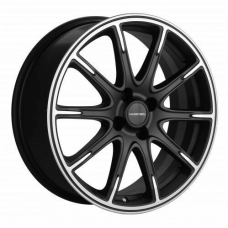 Литые колесные диски Khomen KNW 1707 6.5x17 4x100 ET50 DIA60.1 Black-FP Matt