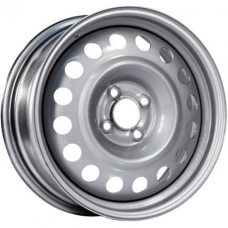 Штампованные колесные диски Trebl X40014 6x15 4x100 ET36 DIA60.1 Silver