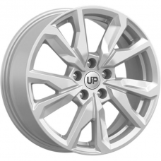 Литые колесные диски WUP UP114 7x17 5x108 ET33 DIA60.1 Silver Classic