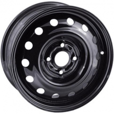 Штампованные колесные диски Trebl X40033 6x16 4x100 ET50 DIA60.1 Black