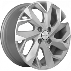 Литые колесные диски Khomen KHW 1402 5.5x14 4x98 ET35 DIA58.6 F-Silver-FP