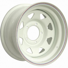 Штампованные колесные диски Off Road Wheels УАЗ 7x16 5x139.7 ET0 DIA110.1 White