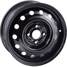 Штампованные колесные диски Trebl 64A45R P 6x15 4x100 ET45 DIA54.1 Black