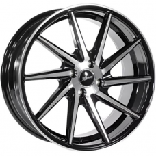 Литые колесные диски X-Race H-03R 7x15 4x100 ET30 DIA54.1 BKF
