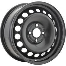 Штампованные колесные диски Accuride Renault Logan 2 6x15 4x100 ET40 DIA60.1 Black