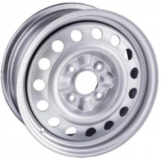 Штампованные колесные диски Arrivo 64A50C P 6x15 4x100 ET50 DIA60.1 Silver