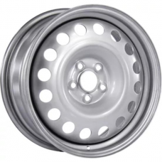 Штампованные колесные диски Trebl X40960 7x17 5x108 ET40 DIA54.1 Silver