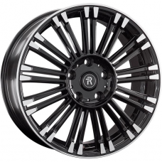 Литые колесные диски Replay BYD3 9.5x22 5x120 ET41 DIA72.6 BKF
