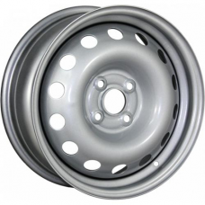 Штампованные колесные диски Trebl 53E45H 5.5x14 4x114.3 ET45 DIA67.1 Silver