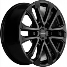 Литые колесные диски Khomen KHW 1805 7.5x18 6x139.7 ET25 DIA106.1 Black