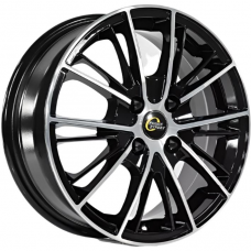 Литые колесные диски Cross Street CR-26 6x15 4x100 ET37 DIA60.1 BKF