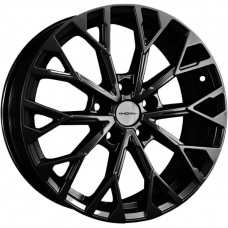 Литые колесные диски Khomen KHW 1718 7x17 5x108 ET40 DIA54.1 Black
