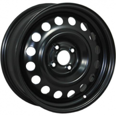 Штампованные колесные диски Trebl X40933 6x16 4x100 ET41 DIA60.1 Black