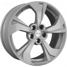 Литые колесные диски Khomen KHW 1724 7x17 5x108 ET40 DIA54.1 F-Silver