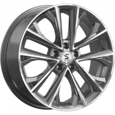 Литые колесные диски Скад KP012 7x18 5x108 ET33 DIA60.1 Diamond gloss graphite
