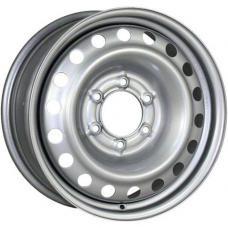Штампованные колесные диски Trebl X40018 7x17 6x139.7 ET38 DIA100.1 Silver