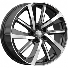 Литые колесные диски K&K KC1111 7x18 5x108 ET38 DIA60.1 Алмаз черный