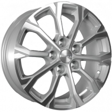Литые колесные диски Khomen KHW 1605 6.5x16 5x114.3 ET45 DIA60.1 F-Silver-FP