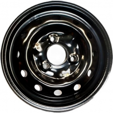 Штампованные колесные диски Accuride ВАЗ 1111 4x12 3x98 ET40 DIA58.6 Black