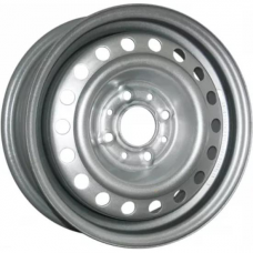 Штампованные колесные диски Trebl 8555T 5.5x15 5x130 ET75 DIA84.1 Silver
