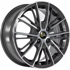Литые колесные диски Cross Street CR-26 6x15 4x100 ET37 DIA60.1 GMF