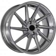 Литые колесные диски X-Race H-03R 7x15 4x100 ET30 DIA54.1 Graphite