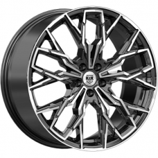 Литые колесные диски K&K Элерон 9x20 5x120 ET40 DIA66.1 Алмаз черный