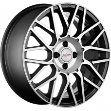 Литые колесные диски Xtrike X-131 7x17 4x100 ET43 DIA60.1 BKM/FP