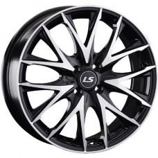 Литые колесные диски LS 916 6.5x17 4x100 ET41 DIA60.1 BKF